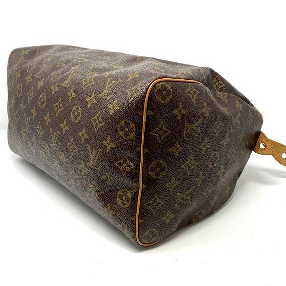 AUTH LOUIS VUITTON MONOGRAM SPEEDY 35 HAND BAG - Picture 10 of 15